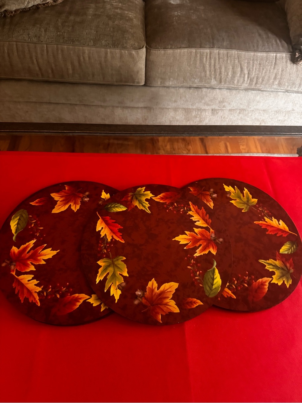 Set of 8 Fall/Thanksgiving chargers